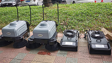 洗地機使用過程中的注意事項以及具體操作流程